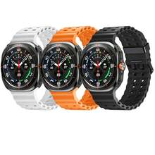 5条/套、3条/套或1条装，耐用透气硅胶运动表带，适用于三星Galaxy Watch 7/8 Ultra 47mm（2024/2025款），防水，男女款均适用。 - Galaxy Watch Ultra - 查看 22