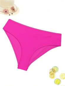 Women'S I Can Buy Myself Flowers Halter Neck Two-Piece Tankini Swimsuit, High-Stretch Pink White Print Beachwear - 玫瑰紅 - 查看 8