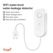 涂鸦 WiFi 漏水传感器家用水位检测器厨房安全溢水报警智能生活 APP 远程控制 - 查看 5