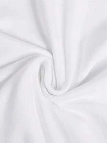 Men's T-Shirt With Cat Print - White - View 6