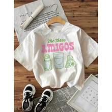 Dam-T-shirts - Vitt - Visa 7