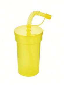 Bộ 6/8 chai nước có ống hút mềm dẻo 380ml/13oz kèm nắp chống rò rỉ - Chai nước nhựa tái sử dụng tiện lợi cho du lịch và sử dụng tại nhà. - màu sắc - Xem 16