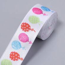 5 Yards/Roll 2.5cm Polyester Digital Printed Cartoon Ribbon, Suitable For Children's Day Activities, Cakes, Balloons, Wall Decor, School Events, Gift Packaging, Hair Accessories DIY - Ribbon - View 10