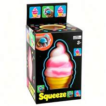 1 Piece Of Anxiety-Relieving Dessert Squishy Stress Toy – Ultra-Soft Slow Rising Squishies, A Stress-Relief Gadget  Squish, A Cone-Shaped Sensory Stress-Relief Toy (For Adults To Relieve Anxiety), A Soft And Elastic Stress-Relief Set, Designed Specifically For Stress Relief. Party Gifts, Stress Relief, Stretching Activity Gifts, Or Decorations. This Stress-Relief Toy For Adults Is A Portable Anxiety-Relief Tool And Also Serves As An Attractive Desktop Decoration. - C - 查看 6