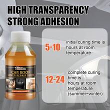 Keo dán trần xe Homonth, chịu nhiệt độ cao, khô nhanh, không để lại dấu vết, dùng để sửa chữa trần xe bị bong tróc. - A - Xem 5