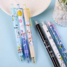 1/6 chiếc bút bi bấm nút, thiết kế hình SNOOPY dễ thương, kiểu dáng Kawaii thời trang, màu trung tính, chất lượng cao, tiện dụng cho học sinh, thi cử, tốt nghiệp, tiệc tùng, quà tặng. - Nhiều màu - Xem 8