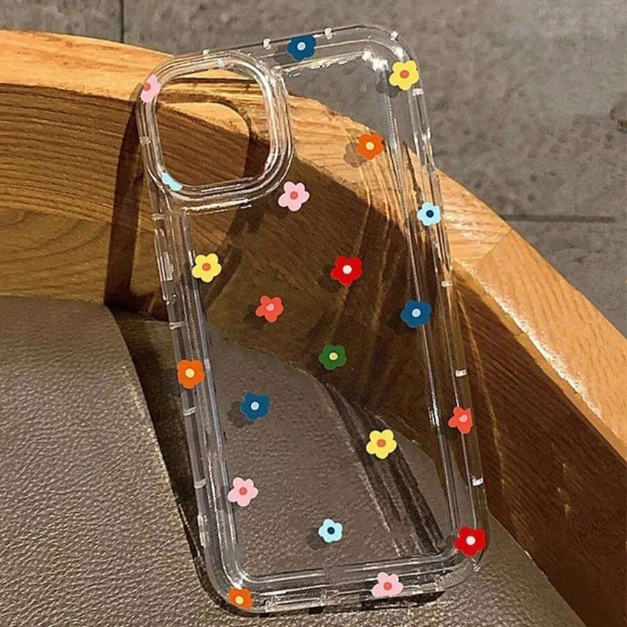 Case Cover For IPhone XR 11 12 13 14 15 16 17 PRO MAX 14 15 16 PLUS Galaxy A03 A04 A04E A04S A05 A05S A07 A10 A10S A11 A12 A14 A15 A16 A17 A26 A20 A30 A23 A32 A34 A35 A50 A51 A52 A54 A55 A71 A72 M23 M34 M52 M53 S20 FE S21 FE S22 Ultra S23 FE S23 Ultra S24 Plus S24 Ultra S25 EDGE S25 Ultra A1 A2 A3 A5 9A 10C 11A 12 12C 13 13C 14C 15 15C 11 Lite 12 Lite 15T Pro POCO F3 F5 F7 M4 PRO M5S X3 Nfc X3 Pro X4 PRO X5 X6 Pro G20 G22 G24 G30 G32 G34 G35 G52 G53 G54 G60 G84 E7 E13 E20 E22 EDGE 30 40 Transparent Shockproof Screen Full Of Small Floral Patterns - Năm 2 - Xem 1