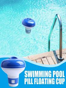 Dispositivo flotante para piscina de verano, dispositivo flotante efervescente para piscinas domésticas y de hotel, ligeramente talla grande pequeño, consulte el tamaño real, gracias por su comprensión - A - Ver 10