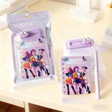 Hasbro Bộ văn phòng phẩm nhóm nhạc nữ K-POP, đồ dùng học tập thiết thực, quà tặng khuyến khích, quà sinh nhật nhỏ, quà tặng lễ hội K-POP cho trẻ em (mẫu ngẫu nhiên) - Nhiều màu - Xem 8