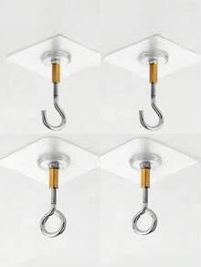 Móc treo trần chịu lực cao, dùng để treo cây cảnh, giỏ hoa, đèn lồng - Móc treo tường bằng thép đa chức năng, thích hợp trang trí sân vườn, ngày lễ, v.v. - Trong sáng - Xem 12