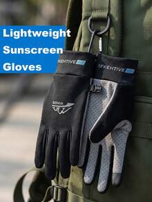 Unisex Anti-Slip Breathable Lightweight Sun Protection Gloves, Suitable For Fishing, Hiking, Cycling, Driving, Outdoor Sports, Sun Protection Cycling Accessories - Multicolor - View 2