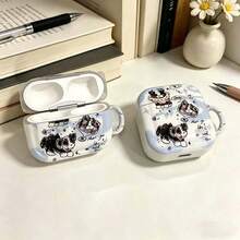 Ốp bảo vệ in hình chó con Border Collie, tương thích với ốp sạc không dây của Apple, chống trầy xước và chống rơi vỡ. - Trong sáng - Xem 2