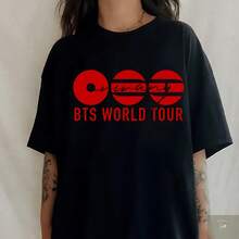 B.T.S 2026 World Tour Arirang Shirt - màu đen - Xem 1