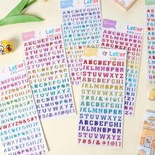 1pc 3D Colorful Dimensional English Letter Stickers, Early Education Stickers For Children, DIY Decorative Stickers, Suitable For Phone Cases, Diaries, Notebooks, Gifts, Toys For Toddlers - Multicolor - View 9