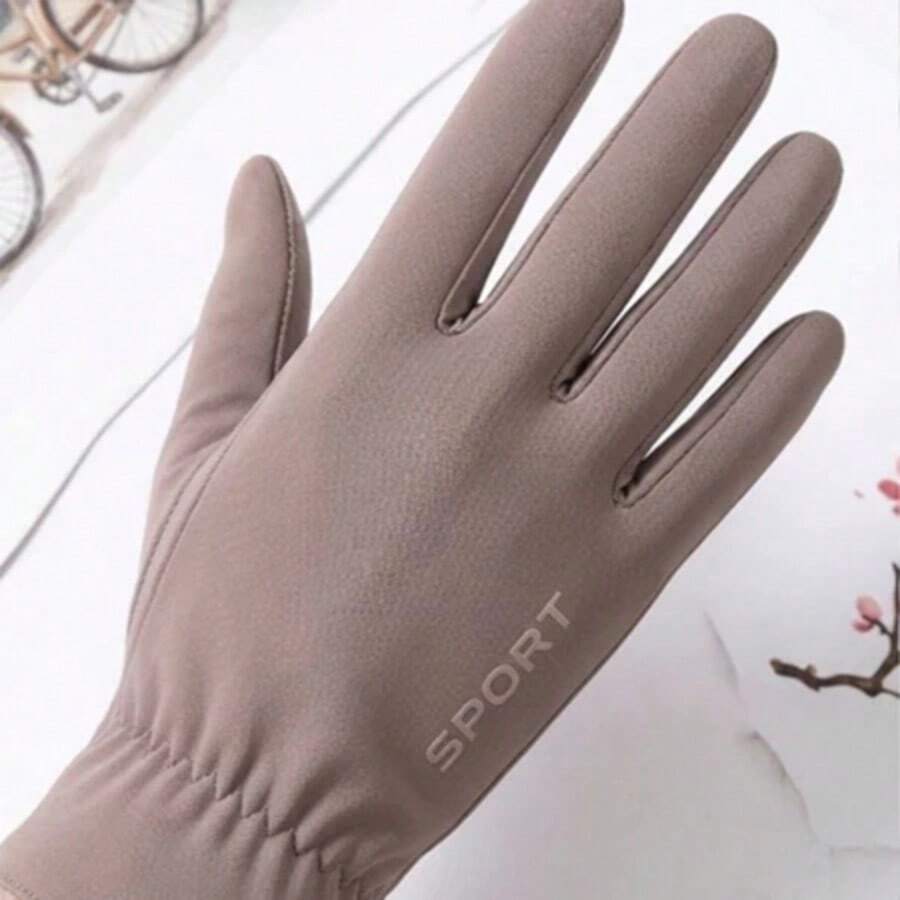 Women's Winter Touch Screen Gloves With Plush Lining – Elegance, Comfort, And Technology For Cold Weather - A-2 bege sport - 查看 1