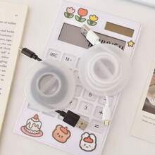 1pc Portable Cable Organizer - Phone, Mouse, Earphone Rotating Cable Winding Box - Keep Cables Untangled And Easy To Access, Desktop Storage And Organization - Multicolor - View 5