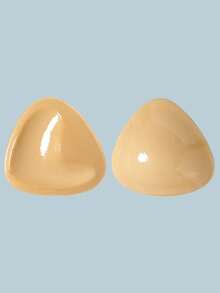 2 miếng độn ngực silicon hình tam giác màu mơ, miếng đệm ngực silicon giúp nâng ngực, thích hợp cho đồ lót nữ, đồ ngủ, áo liền quần, đồ bơi, váy, trang phục hở lưng. - Nhiều màu - Xem 21