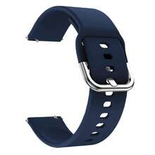 20mm Silicone Smartwatch Band With Quick Release Buckle - Compatible With Samsung Galaxy Watch 3/4/5/7, Active 2, S2/S3, GT, GTR - Colorful Replacement Strap, Smartwatch Accessories | Smooth Band | Smooth Band Surface - Multicolor - View 11