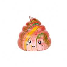 1 món đồ chơi bóp mềm Ripple Poop Mochi mới, đồ chơi bóp giảm căng thẳng có độ đàn hồi chậm và mềm mại. - Nhiều màu - Xem 11