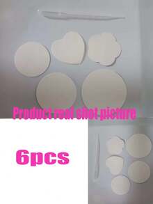 6pcs Water-Expanding Painting Compressed Wood Pulp Sponge, Foaming Texture Art Paper, Handmade DIY Toy - Multicolor - View 8