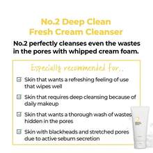 Espuma Limpiadora Numbuzin No.2| Limpiador en Crema Deep Clean Fresh| Limpiador en espuma, exfoliación suave, limpieza profunda, ingredientes naturales| Puntos negros, exceso de grasa, células muertas de la piel| 4.05 fl. oz.oz.oz. - 1 - Ver 7