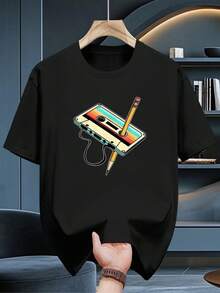 T-shirts pour hommes - Noir - Voir 13