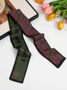 5 chiếc khăn/băng đô in họa tiết hoa tulip và hoa hồng, kiểu dáng thanh lịch thường ngày/dành cho hẹn hò, đa năng, quà tặng Ngày của Mẹ/quà đi nghỉ mát ở biển. - Nhiều màu - Xem 4