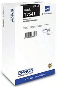 Cartouche de toner Epson C13T754140 compatible avec l'imprimante WF8090, noire - Voir 1