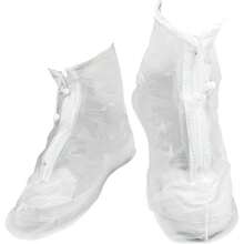 2 Pack Waterproof Shoe Covers, Non - Slip Reusable Galoshes Protectors Outdoor Activities, Camping Size Of 34 - 35 - 34-35 - View 2