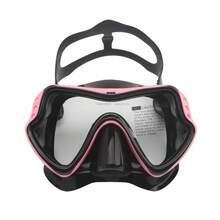 Diving Mask - C-black Pink - View 13