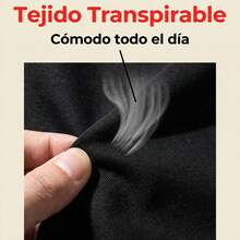 Camisa para Caballero con Estampado de Mariposa - Negro - Ver 5
