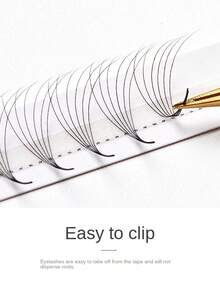 120 Clusters Of 8D Single Cluster False Eyelashes, A-Shaped Dense Fan-Shaped DIY Grafting, Self Rooting Design For Long-Lasting Curling, Complete Set Of Tools For Self Growing Eyelashes - View 3