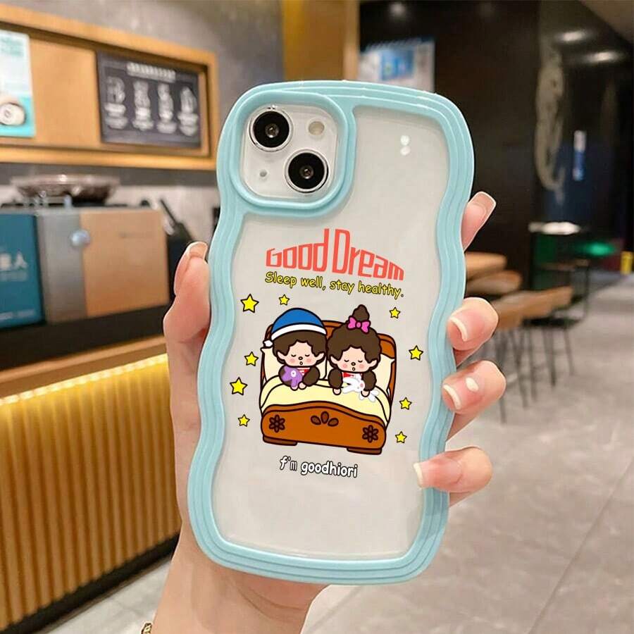 ウェーブエッジ クリアケース アニメキャラクター柄 カワイイ メンズ / レディース スマホケース Pixel 8A/8/8 Pro/9/9 Pro/9A/10/10PRO/Pixel 8A/8/8 Pro/9/9 Pro/9A/10/10PRO/17pro Max/17pro/17/11/12/13/14/15/15Pro/15PluS/15Pro Max/16/16Pro/16PluS/16Pro Max/MIN/X/XR対応 TPU ソフト 耐衝撃 ギフト - 远峰蓝 - チェックする 1