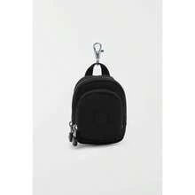 Kipling Mini Seoul Key Charm |  | Men Fashion Backpacks - True Black - View 1