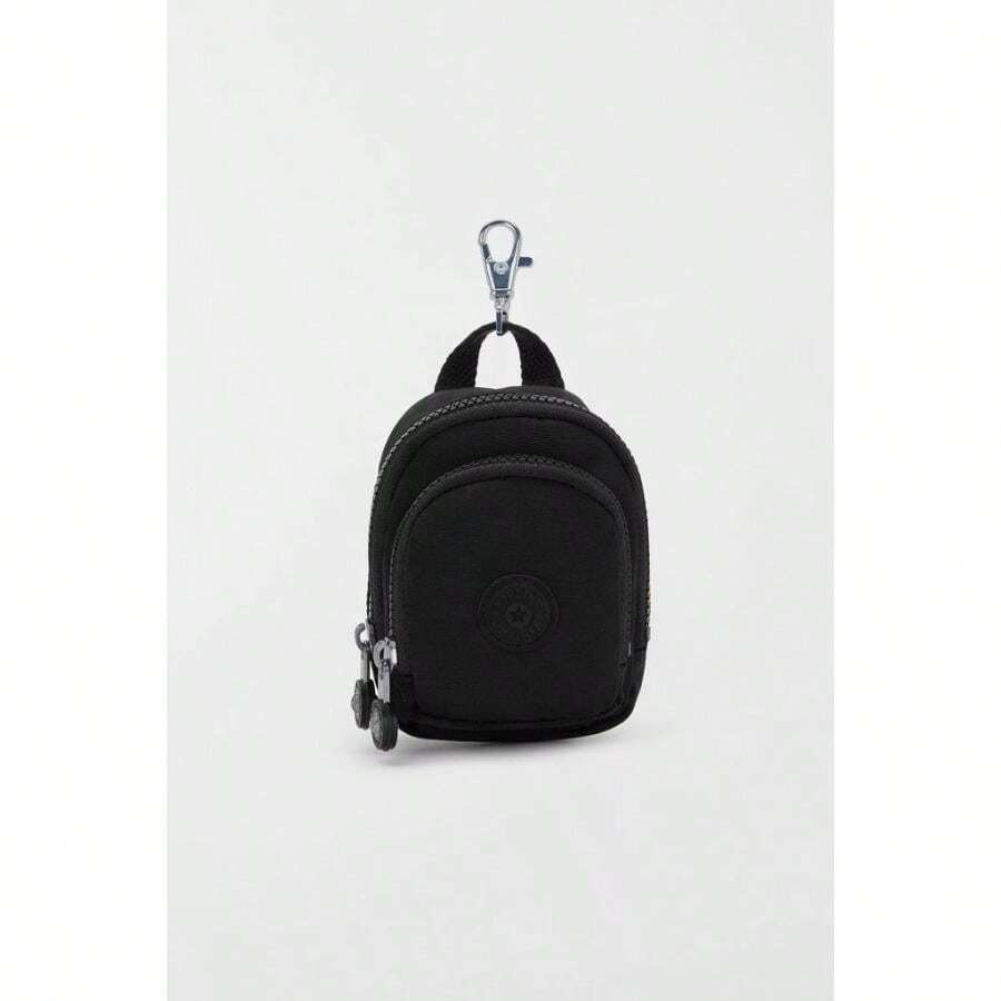 Kipling Mini Seoul Key Charm | | Men Fashion Backpacks - True Black - View 1