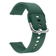 20mm Silicone Smartwatch Band With Quick Release Buckle - Compatible With Samsung Galaxy Watch 3/4/5/7, Active 2, S2/S3, GT, GTR - Colorful Replacement Strap, Smartwatch Accessories | Smooth Band | Smooth Band Surface - Multicolor - View 14