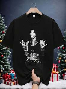 Women T-Shirts - Black - View 1