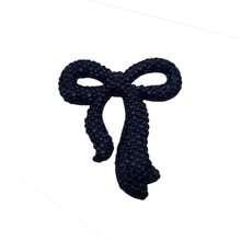 Mặt dây chuyền trang trí nội thất xe hơi hình nơ mới, món quà hoàn hảo dành cho nữ thần. - Nơ đính đá - Xem 11