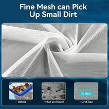 Monitok Pool Skimmer Net, Heavy-Duty Reinforced Frame Pool Leaf Net With Deep Ultra-Fine Nylon Mesh Bag - Easy Scoop Edge For Sand/Leaves, Quick Cleaning For Swimming Pools/Garden Ponds (No Pole) - ColorA - View 6
