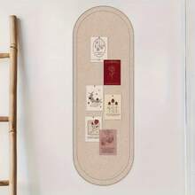 1 件 40*90cm 时尚可重复使用墙贴照片板，可移除自粘毛毡公告板，适用于客厅、卧室 - 照片展示板，易于安装，无需钻孔 - 1PC - 查看 7