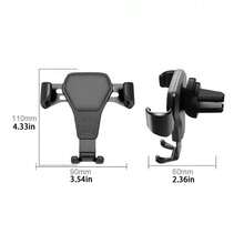 1 chiếc giá đỡ điện thoại ô tô cảm biến trọng lực, kẹp gắn cửa gió, giá đỡ định vị đa chức năng - Nhiều màu - Xem 7