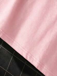 1 Piece Men's Casual Style Graduation T-Shirt For Graduation Celebrations. Available In Various Colors. - Pink - View 5
