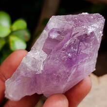 20-500g Large Natural Light Amethyst Crystals, Big Natural Amethyst Rough Stone, Healing Crystal, Light Amethyst Lavender Color, Crystal Raw Materials, Home Decoration - Mauve Purple - View 3