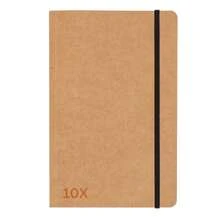 Kit Of 10 Moleskine Kraft Notebooks, 80 Blank Sheets, 21x13 Cm, Notebooks, Sketchbooks, Plain Paper With Elastic Closure - A5空白 - 查看 8