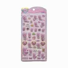 Nuevas pegatinas de cristal en relieve 3D con diseño de conejo pequeño y lindo, pegatinas de relieve sólido de personajes para álbum de recortes infantil, decoración de funda de teléfono, intercambio y colección de pegatinas, adecuadas para niños, estudiantes y adultos, regalo de vacaciones, regalo de cumpleaños, regalo del Día del Niño, regreso a la escuela, regalo de temporada de graduación, recuerdo de fiesta, libro de pegatinas de conejo de pasillo, juguete de pegatinas de cristal en relieve de dibujos animados - Multicolor - Ver 4