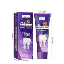 1支/60克 Yegbong Pet V34 牙膏,清洁口臭和牙垢,护理牙龈牙膏 - 彩色 - 查看 6