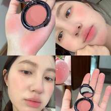HERORANGE Rubor de Terciopelo Polvo Ultrafino Suave Acabado Aterciopelado Tonos Nude Naturales Apagados Ilumina la Tez Crea un Look Coreano Femenino Alta Pigmentación Mezclable Maquillaje Diario para Mejillas Imprescindible - Multicolor - Ver 8
