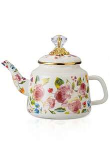 Dengcoo Coffee Pots - Rose Enamel Pot - View 8