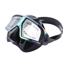 Diving Mask - B-검정 녹색 - 보기 10