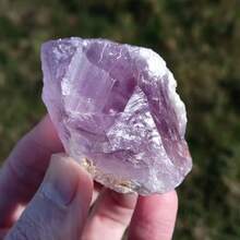 20-500g Large Natural Light Amethyst Crystals, Big Natural Amethyst Rough Stone, Healing Crystal, Light Amethyst Lavender Color, Crystal Raw Materials, Home Decoration - Mauve Purple - View 12